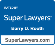 Barry D. Rooth is rated by Super Lawyers at SuperLawyers.com