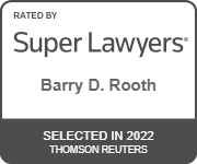 Rated by Super Lawyers: Barry D Rooth | Selected in 2022 | Thomson Reuters
