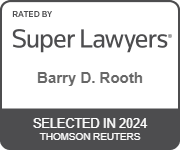 Rated by Super Lawyers - Barry D. Rooth - Selected in 2024-Thomson Reuters