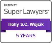 Rated by Super Lawyers - Holly S. C. Wojcik - 5 Years